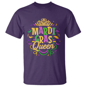 Mardi Gras Queen T Shirt Parade Party Fat Tuesday New Orleans TS09 Purple Printyourwear