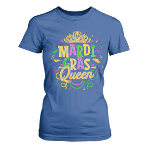 Mardi Gras Queen T Shirt For Women Parade Party Fat Tuesday New Orleans TS09 Royal Blue Print Your Wear