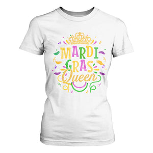 Mardi Gras Queen T Shirt For Women Parade Party Fat Tuesday New Orleans TS09 White Print Your Wear