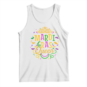 Mardi Gras Queen Tank Top Parade Party Fat Tuesday New Orleans TS09 White Print Your Wear