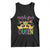 Mardi Gras Queen Carnival New Orleans Tank Top TS09 Black Print Your Wear