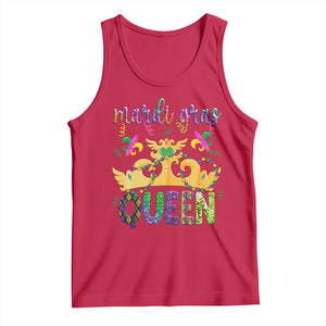Mardi Gras Queen Carnival New Orleans Tank Top TS09 Red Print Your Wear