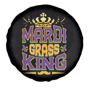 Mardi Gras King Spare Tire Cover Parade Party Fat Tuesday New Orleans TS09 Print Your Wear