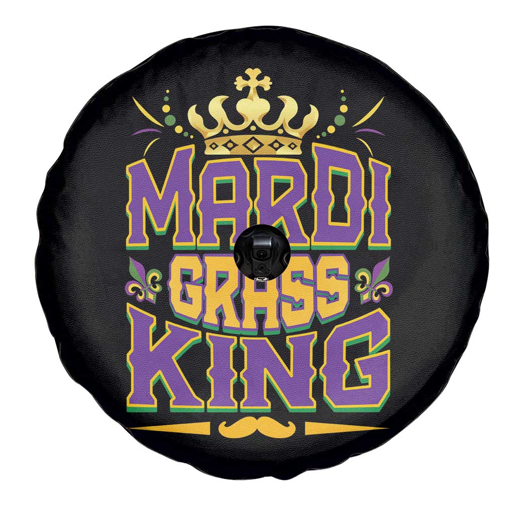 Mardi Gras King Spare Tire Cover Parade Party Fat Tuesday New Orleans TS09 Print Your Wear