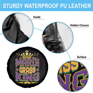 Mardi Gras King Spare Tire Cover Parade Party Fat Tuesday New Orleans TS09 Print Your Wear