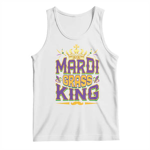 Mardi Gras King Tank Top Parade Party Fat Tuesday New Orleans TS09 White Print Your Wear