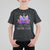Mardi Gras T Shirt For Kid Little Miss Unicorn Cute Girl Women TS09 Black Printyourwear