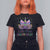 Mardi Gras T Shirt For Women Little Miss Unicorn Cute Girl Women TS09 Black Printyourwear