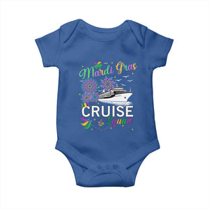 Mardi Gras Baby Onesie Cruise Squad Matching Group Family Vacation TS09 Royal Blue Print Your Wear