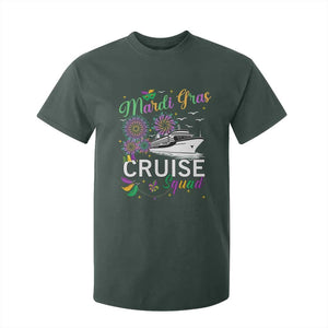 Mardi Gras T Shirt For Kid Cruise Squad Matching Group Family Vacation TS09 Dark Forest Green Print Your Wear