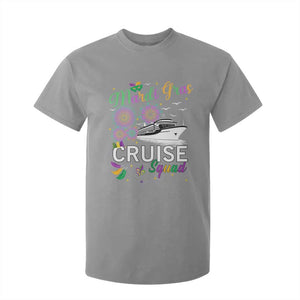 Mardi Gras T Shirt For Kid Cruise Squad Matching Group Family Vacation TS09 Sport Gray Print Your Wear