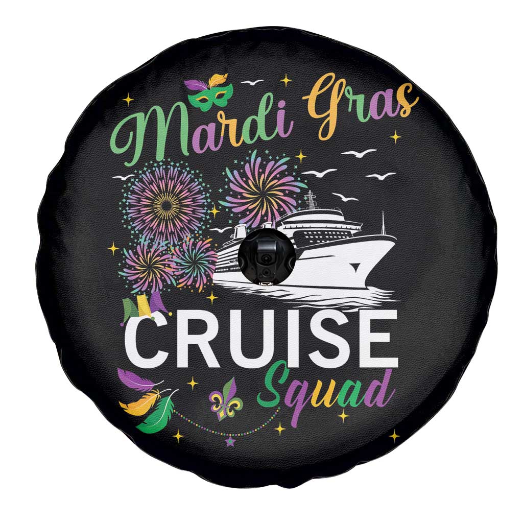 Mardi Gras Spare Tire Cover Cruise Squad Matching Group Family Vacation TS09 Print Your Wear