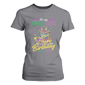 It's My Mardi Gras Birthday Y'all Funny T Shirt For Women TS09 Charcoal Print Your Wear