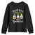 Mardi Gras With My Gnomies Funny Gnomes Squad Youth Sweatshirt TS09 Black Print Your Wear