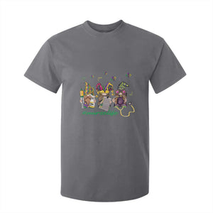 Mardi Gras T Shirt For Kid Jester Gnomes Nurse RN ICU NICU ER Scrub TS09 Charcoal Print Your Wear