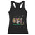 Mardi Gras Racerback Tank Top Jester Gnomes Nurse RN ICU NICU ER Scrub TS09 Black Print Your Wear