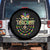 Mardi Gras Teacher Fat Tuesday New Orleans Spare Tire Cover TS09 No hole Black Print Your Wear