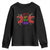 Mardi Gras Youth Sweatshirt Lets Get Cray Cray Dabbing Crawfish TS09 Black Print Your Wear