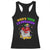 Mardi Gras Racerback Tank Top Who's Your Crawdaddy Funny Crawfish Jester Beads TS09 Black Print Your Wear