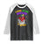 Mardi Gras Raglan Shirt Come At Me Breaux Funny Crawfish Beads TS09 Black White Print Your Wear