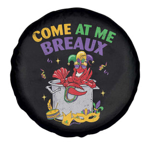 Mardi Gras Spare Tire Cover Come At Me Breaux Funny Crawfish Beads TS09 Print Your Wear