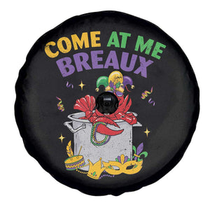 Mardi Gras Spare Tire Cover Come At Me Breaux Funny Crawfish Beads TS09 Print Your Wear