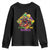 Funny Mardi Gras Youth Sweatshirt Come At Me Breaux Crawfish Beads TS09 Black Print Your Wear