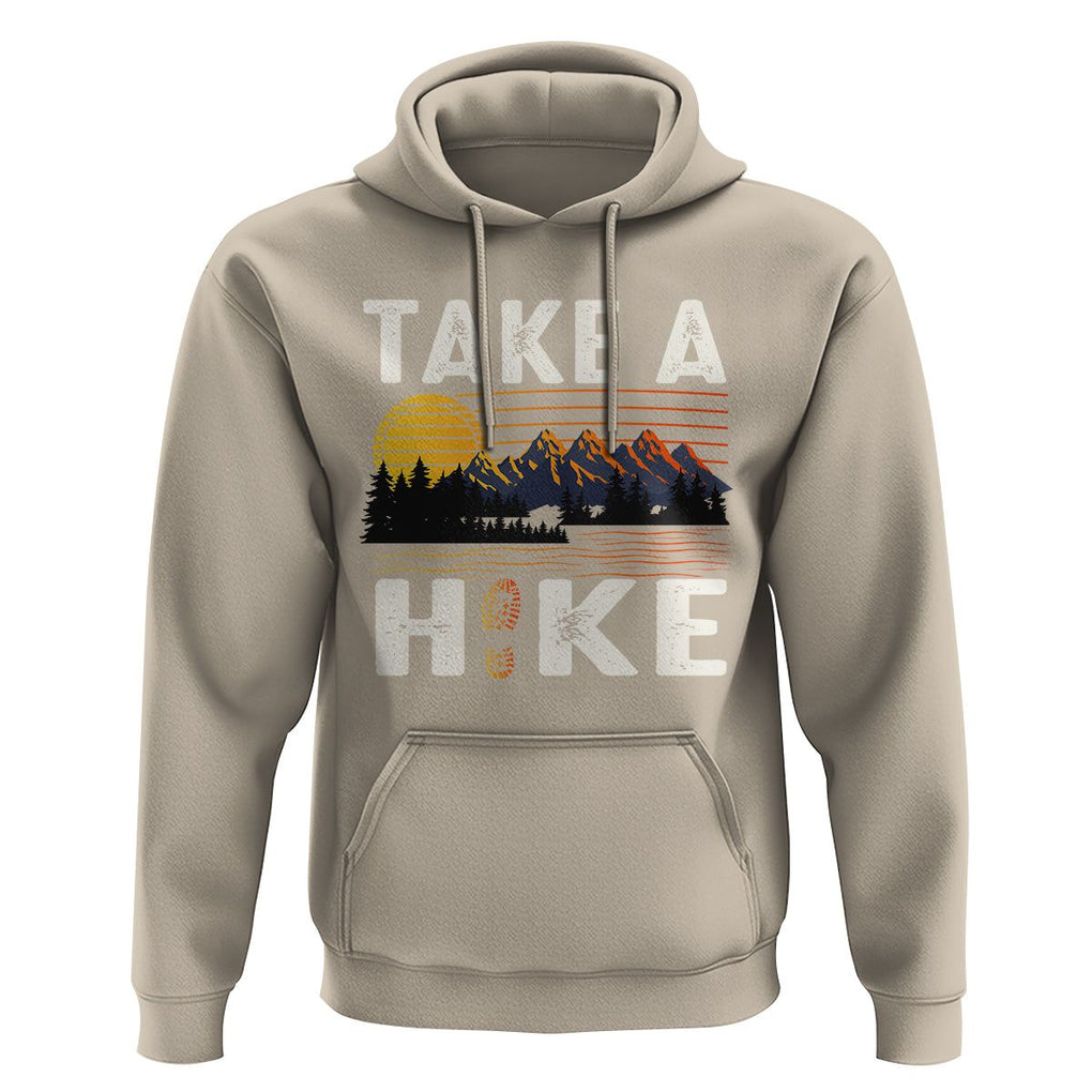 Hiking Lover Hoodie Take A Hike Outdoor Nature Camping TS09 Sand Printyourwear