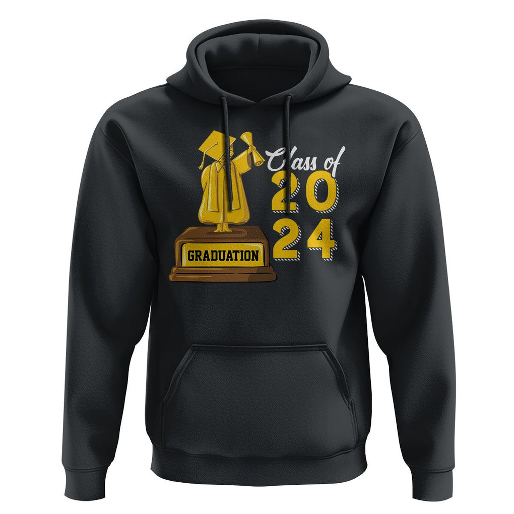 Graduation Hoodie Done Class Of 2024 Bachelors Degree TS09 Black Print Your Wear