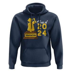 Graduation Hoodie Done Class Of 2024 Bachelors Degree TS09 Navy Print Your Wear