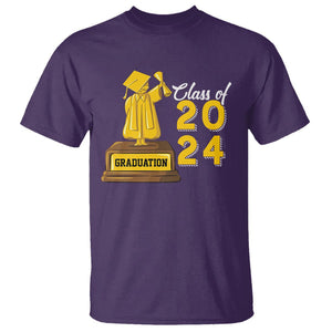 Graduation T Shirt Done Class Of 2024 Bachelors Degree TS09 Purple Print Your Wear