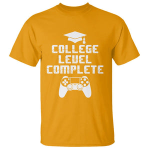 Graduation Gamer T Shirt College Level Complete Video Game Player Lover TS09 Gold Print Your Wear
