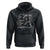 Graduation Hoodie Senior 2024 American Flag TS09 Black Print Your Wear