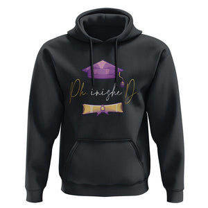 Phinished Ph.D Graduation Hoodie TS09 Black Print Your Wear