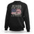 Donald Trump Supporter Sweatshirt Jesus Is My Savior Trump Is My President TS09 Black Print Your Wear