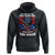 Your First Mistake Was Thinking I Was One Of The Sheep Skull Flag Patriotic Hoodie TS09 Black Print Your Wear