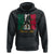 Mexican Boxing Style Mexico Flag Hoodie TS09 Black Print Your Wear