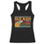 Funny Pickleball Racerback Tank Top Never Underestimate An Old Man With A Pickleball Paddle TS09 Black Print Your Wear