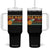 Funny Pickleball Tumbler With Handle Never Underestimate An Old Man With A Pickleball Paddle TS09 One Size: 40 oz Black Print Your Wear