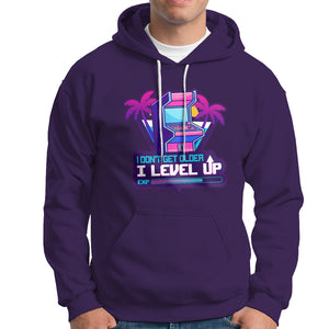 Gamer Birthday Hoodie I Don't Get Older I Level Up TS09 Purple Printyourwear