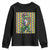 Mardi Gras Funny Alligator Crocodiles Jester Fat Tuesday New Orleans Youth Sweatshirt TS09 Black Print Your Wear
