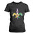 Mardi Gras Alligator Crocodiles Funny Fleur De Lis T Shirt For Women TS09 Black Print Your Wear