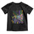 Mardi Gras Monster Truck Beads Flag Toddler T Shirt TS09 Black Print Your Wear