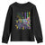 Mardi Gras Monster Truck Beads Flag Youth Sweatshirt TS09 Black Print Your Wear