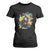 Mardi Gras Funny Tuxedo Cat Meme Beads T Shirt For Women TS09 Black Print Your Wear