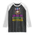 Mardi Gras Raglan Shirt Show Me Your Kitties Cool Cat Jester Hat Bead TS09 Black White Print Your Wear