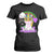 Mardi Gras Cute Unicorn Beads Rainbow Fleur De Lis T Shirt For Women TS09 Black Print Your Wear