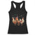 Mardi Gras Funny Farmer Jester Chicken Beads Racerback Tank Top TS09 Black Print Your Wear