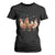Mardi Gras Funny Farmer Jester Chicken Beads T Shirt For Women TS09 Black Print Your Wear