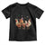 Mardi Gras Funny Farmer Jester Chicken Beads Toddler T Shirt TS09 Black Print Your Wear